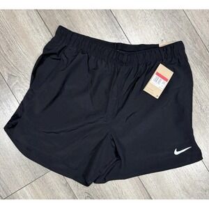 Nike Challenger Dri-FIT Running Shorts Men's Large Black 5" Athletic Training